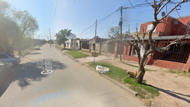 El lugar dónde sucedieron los hechos en barrio Villa Hipódromo.&nbsp;