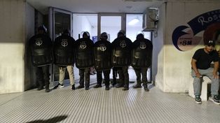 El hospital Granaderos a Caballos de San Lorenzo custodiado por el fallecimiento del niño