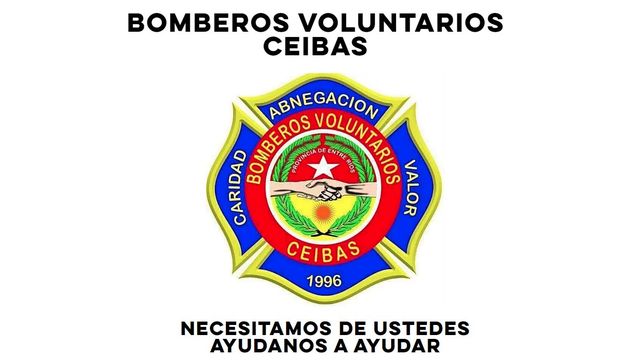 Bomberos de Ceibas lanzan una campaña solidaria para comprar equipos de bioseguridad