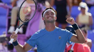 Tirante sigue de fiesta en Cincinnati: venció a Landaluce y avanzó a octavos de final