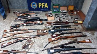 Mercado negro de armas: secuestraron 122 armas