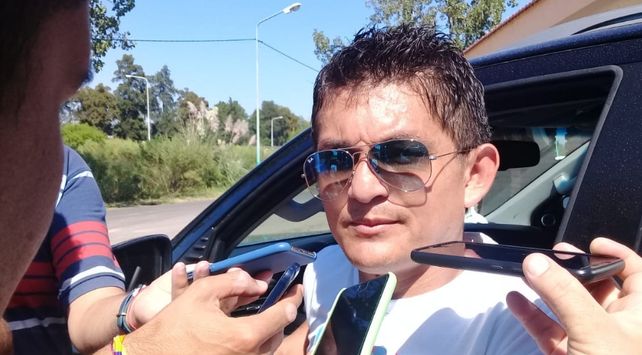 Rodríguez habló con la prensa