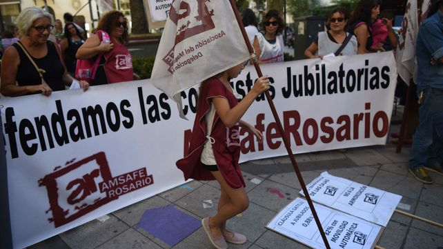 Reclamo. Los maestros remarcaron la necesidad de una nueva oferta salarial.&nbsp;