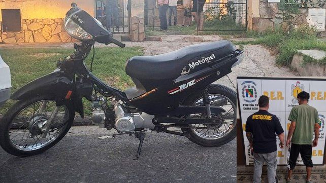Un joven de 20 años fue detenido con una moto con pedido de secuestro desde el 22 de diciembre