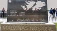 San Lorenzo inauguró un monumento en homenaje a los héroes de Malvinas