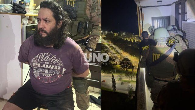 Cayó Waldo Bilbao en Rosario. Estaba en el ranking de los prófugos más buscados de Santa Fe.