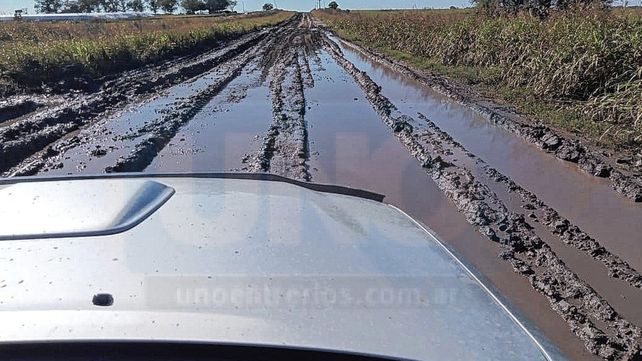 &nbsp;Vecinos rurales cortarán la ruta por el mal estado de caminos