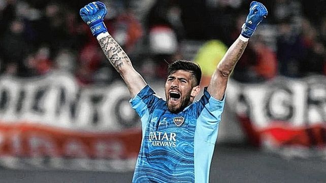 La emoción de Rossi en Boca por su actuación ante River La emoción de Rossi en Boca por su actuación ante River