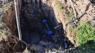 Trabajos de enlaces para optimizar el servicio de agua potable