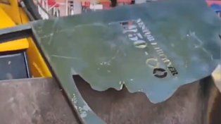 La escultura de Néstor Kirchner fue retirada de la Costanera Este