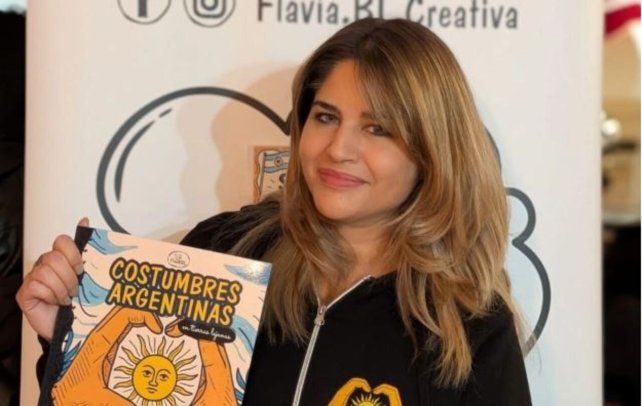 Cultura y humor: Flavia Brito Leiva publicó Costumbres argentinas el tierras lejanas