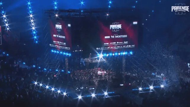 El estadio Tomás Adolfo Ducó colmado durante Párense de Manos 3