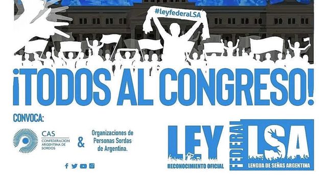 LSA: Asociaciones de sordos de Entre Ríos se unen para pedir la Ley Federal