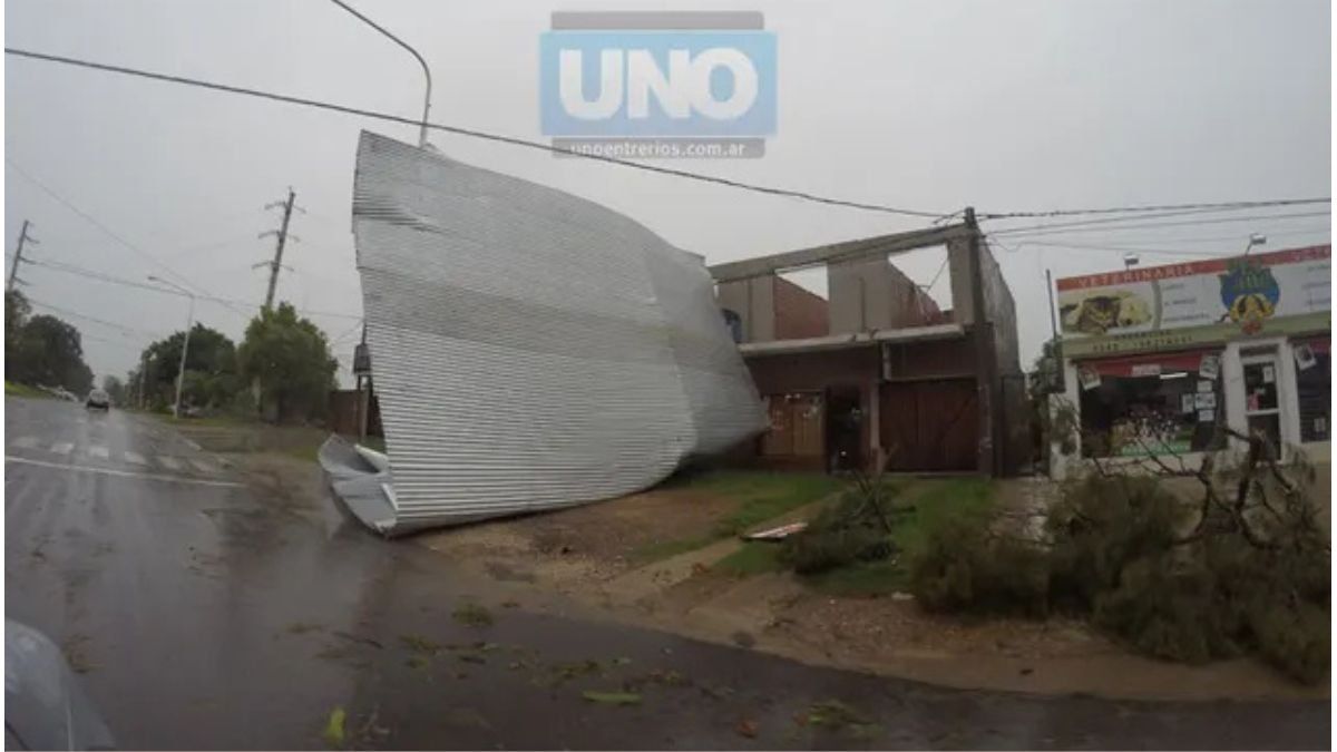 A 10 años del fuerte temporal que azotó Paraná: otra vez la capital bajo agua