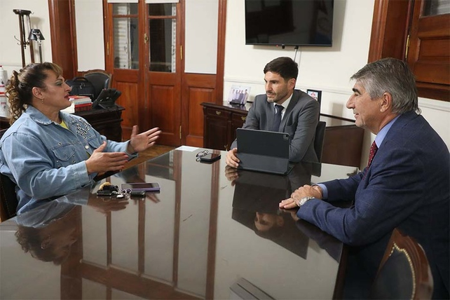 Locomotora Oliveras se sumó a la ronda de diálogo sobre la reforma constitucional con el mandatario provincial