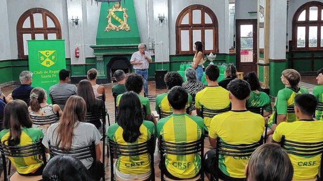 Regatas destacó la labor de santafesinos en la Maratón Santa Fe-Coronda.