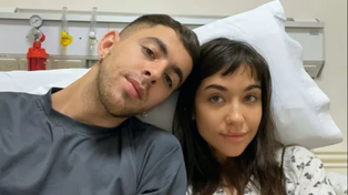 Luego de sufrir un nuevo embarazo ectópico, María Becerra volvió a su casa junto a su novio, el cantante JRei.