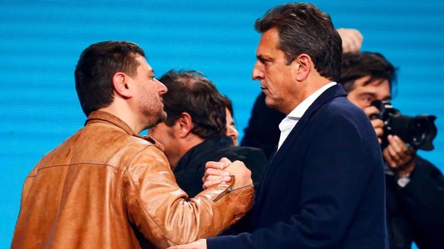 Juan Grabois y Sergio Massa