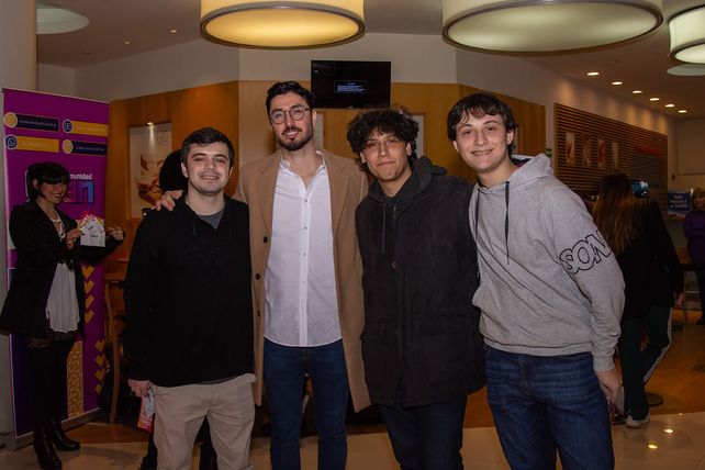 Lautaro Vilas, Emanuel Rodriguez, Luca y Lino Rios