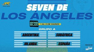 Los Pumas 7 ya conocen a sus próximos rivales.