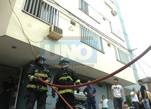 Investigan las causas que provocaron el incendio en el sanatorio Americano