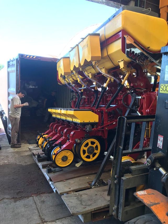 Súper Walter lidera el mercado de exportación de sembradoras