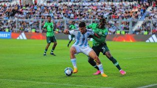 Argentina está perdiendo con Nigeria en San Juan.