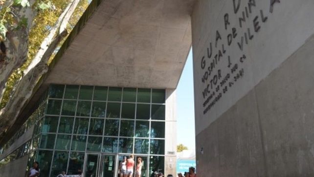 La beba fue internada este sábado en el hospital de niños Victor J. Vilela de Rosario