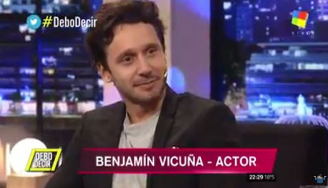 Benjamín Vicuña calificó como un retroceso que en Argentina se priven de opinar