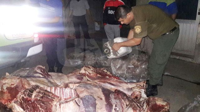 Secuestraron más de 5.000 kilos de carne vacuna no apta para consumo humano