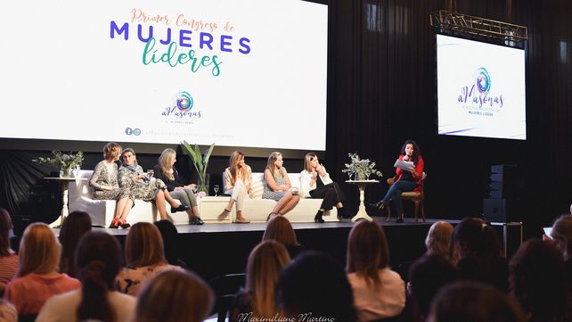 Una imagen del primer congreso de mujeres líderes