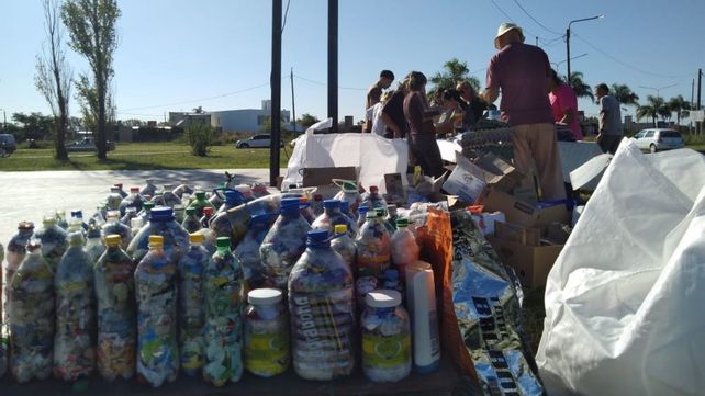 Las eco-botellas y residuos voluminosos también son recibidos en las jornadas de la Reciclásica.