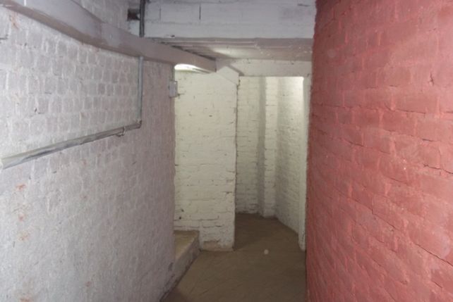 Pasillo que une los tres túneles subterráneos de la Sala Garay.