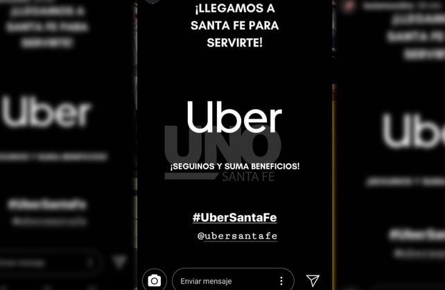 Viral. Una falsa cuenta de Uber Santa Fe