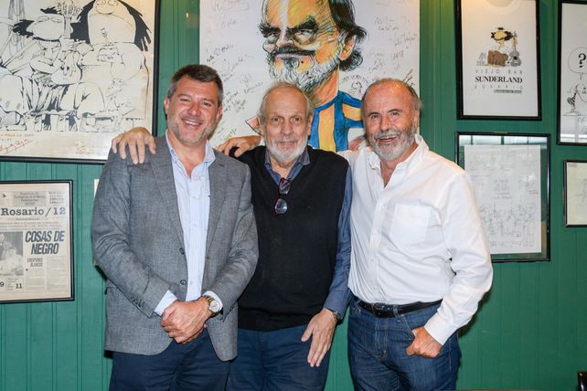 Adrian Gallo, Carlos Bartolomé y Alejandro Gimbatti