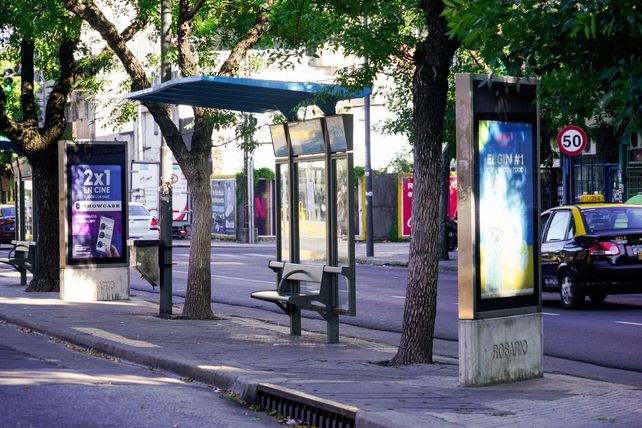 El paro de transporte deja las calles vacías