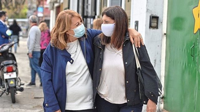 Clara García acompañó a votar a Mónica Fein: Ahora que hable la gente