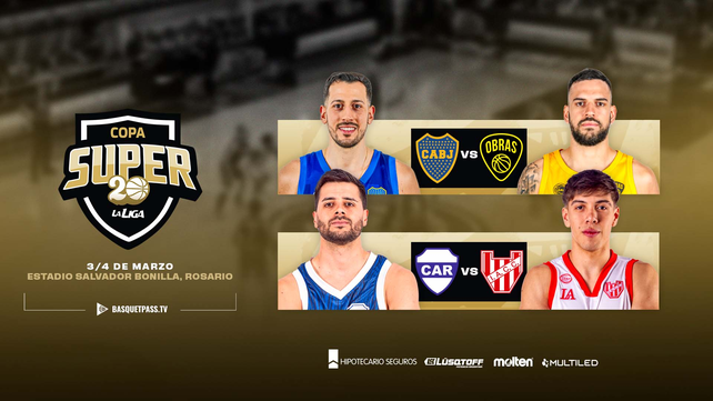 El básquet de la Liga Nacional llega a Rosario con la definición de la Copa Super 20.