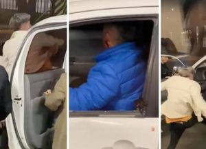 Video: noche de furia en la cola de un AutoMac en Mendoza