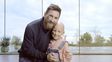 Solidario. Messi en una imagen de la campaña. El y los chicos se pintan la cara contra el cáncer infantil.&nbsp;