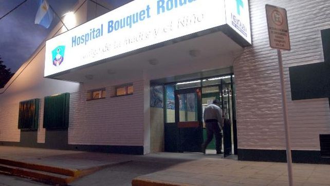 Maternidad. Frente del Hospital Bouquet Roldán