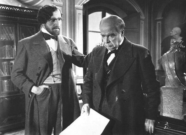 Orestes Caviglia y Enrique Muiño en 