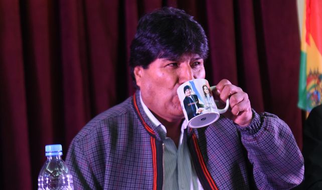 El ex presidente Evo Morales.