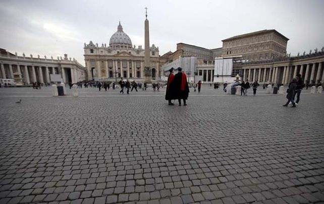 La Plaza de San Pedro. El Vaticano aguarda con expectación la búsqueda del reemplazante de Benedicto XVI.