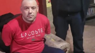 Ezequiel Guazzora fue arrestado en una vivienda de la localidad bonaerense de Merlo. Estaba con su cabeza rapada y con varios kilos de más.