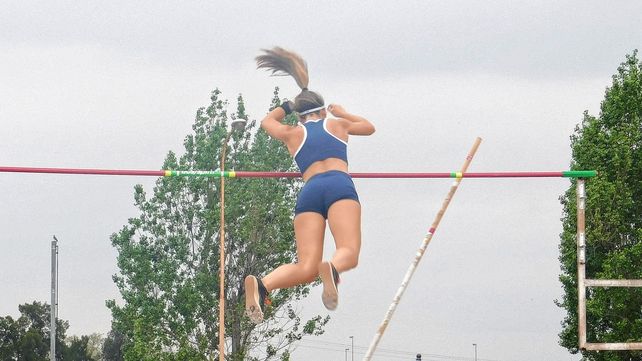 En la prueba de salto con garrocha