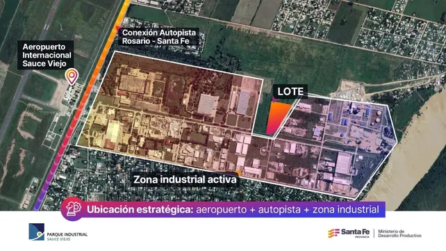 Abren la convocatoria para la radicación de empresas en el parque industrial de Sauce Viejo: condiciones