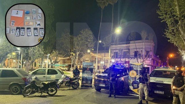 Victoria: seis allanamientos y tres detenidos en un operativo antidrogas