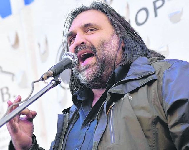 docente. Baradel denunció a Macri en la Justicia por amenaza velada.