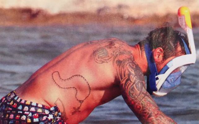 ¿Y ahora chicas? Al Pocho Lavezzi se le fue la tabla de lavar